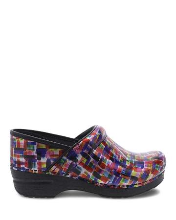 Wide Shoes Dansko Professional Vernis Femme Multicolore | FR 778BEX